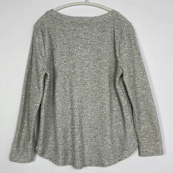 LOFT Boucle Tunic Sweatshirt, Large - Picture 5 of 10